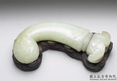 图片[2]-Jade dagger hilt, Mughal Empire-China Archive